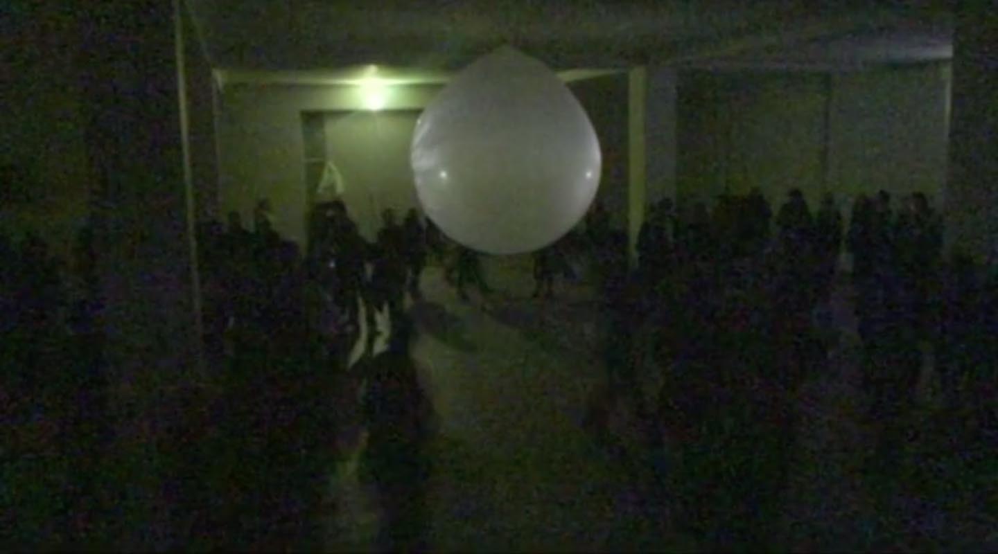 Changing the Shape of film - performance by Barbara Hammer