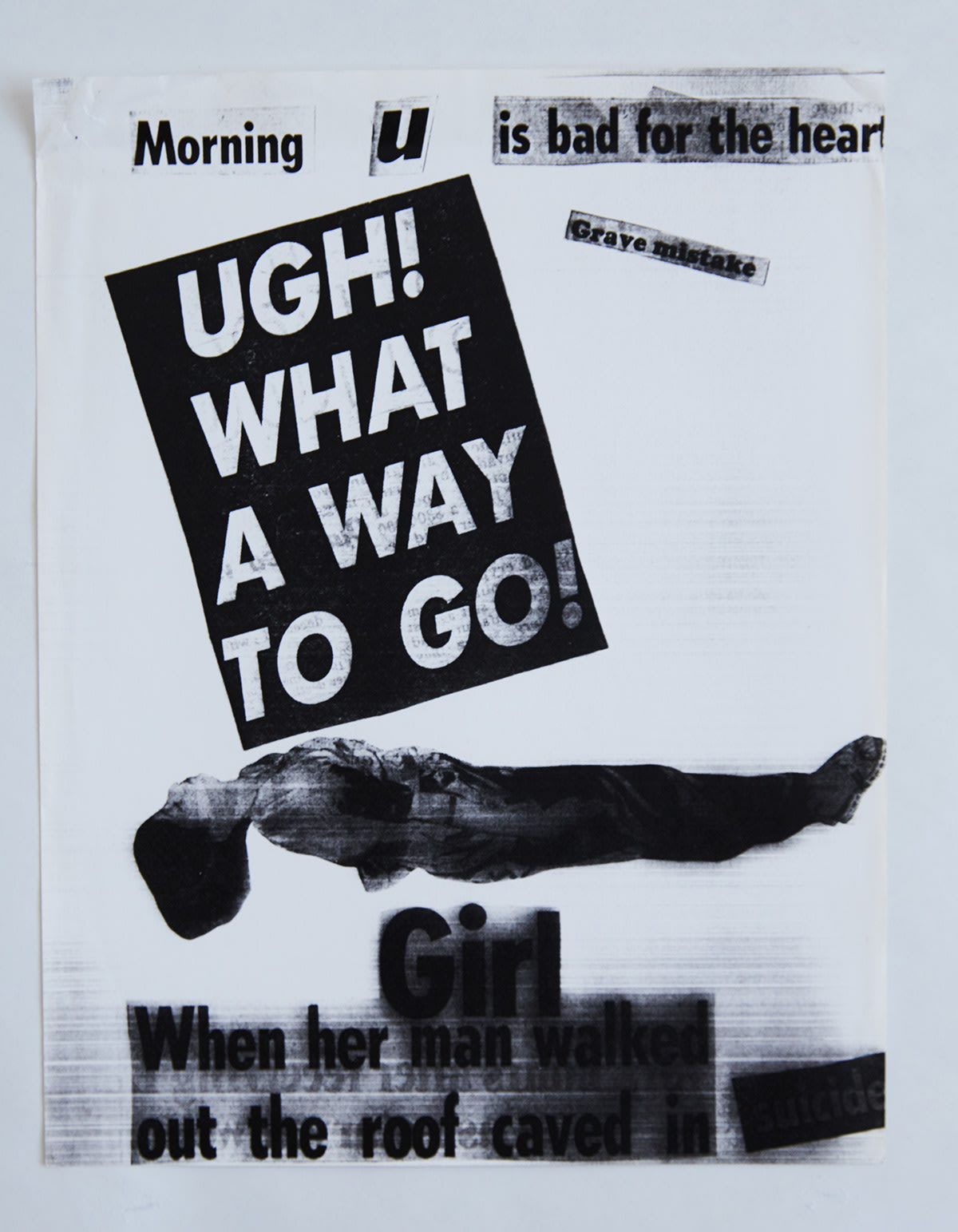 collage by Barbara Hammer - Ugh